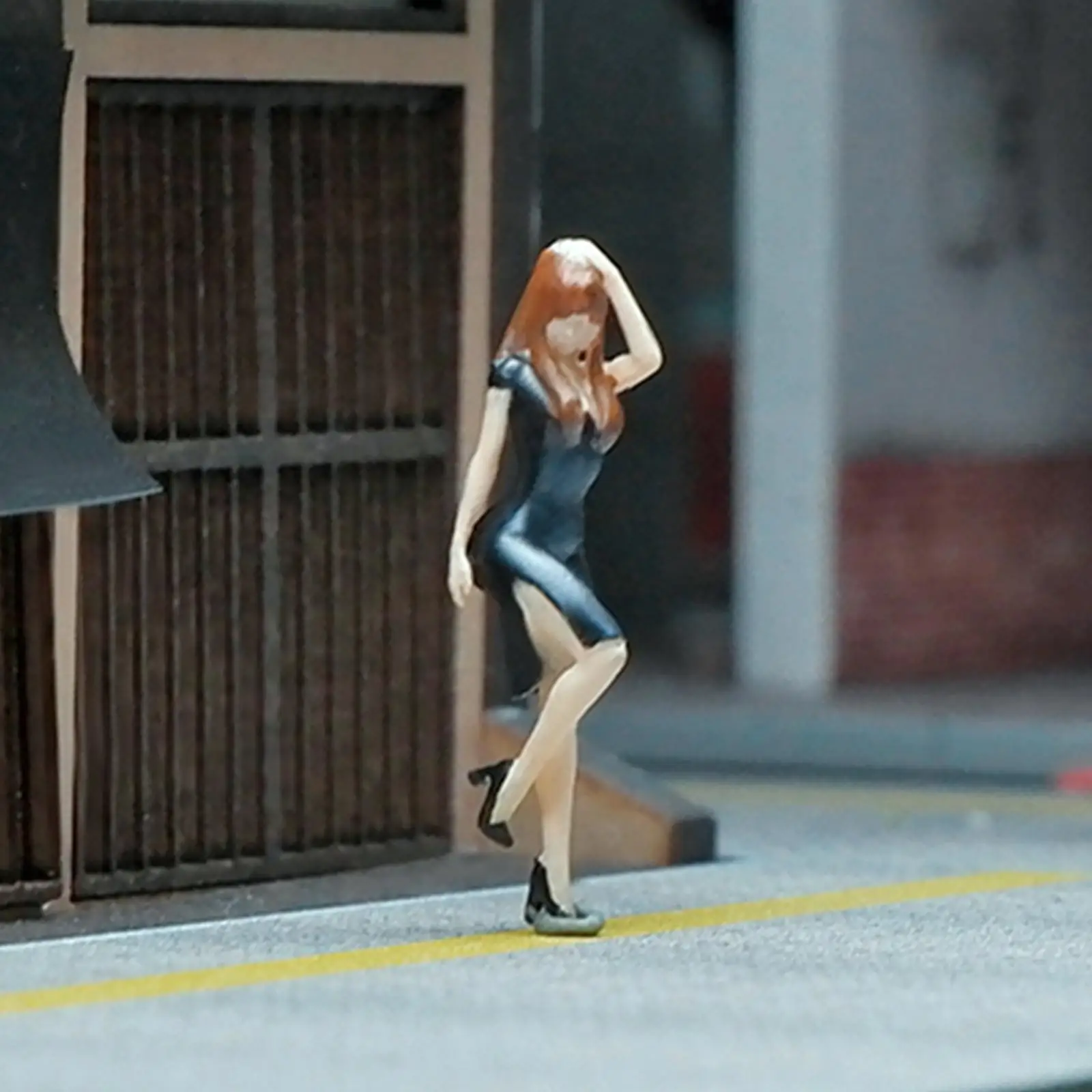 디오라마 레이아웃 DIY 장면 장 모델 피규어, 1/64 체중계