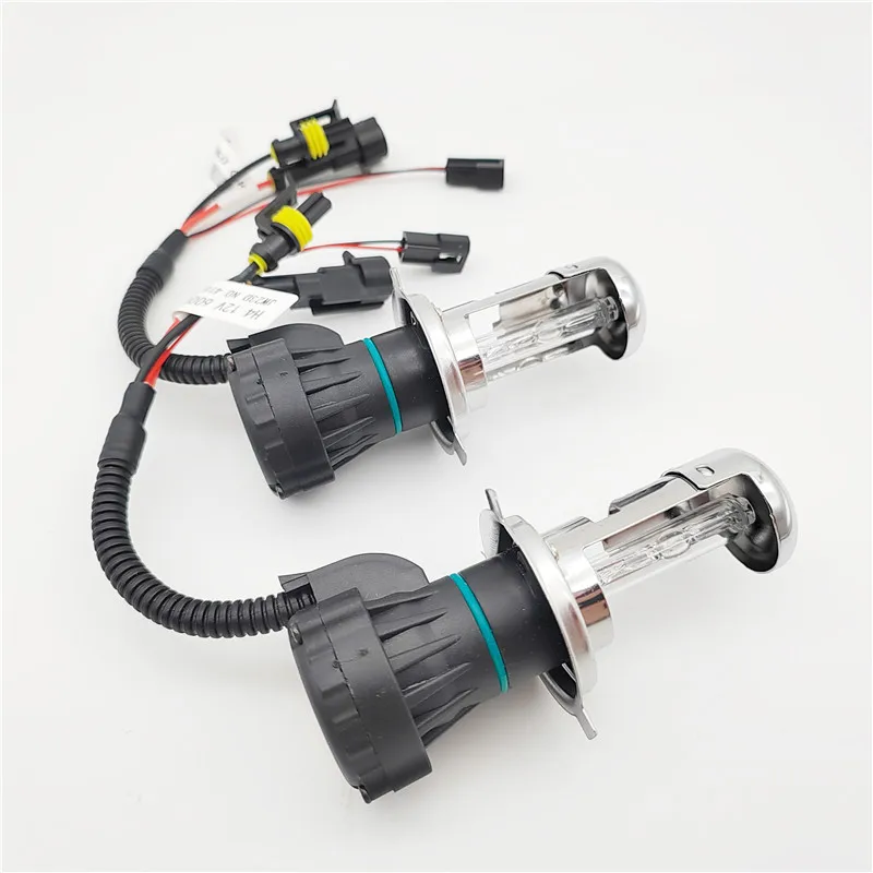H4 Hi/Low 12V 35W 55W Beam HID Xenon bulb Replacement Light Lamp Car Headlight Lighting Source Conversion Kit 4300K 6000K 8000K 2