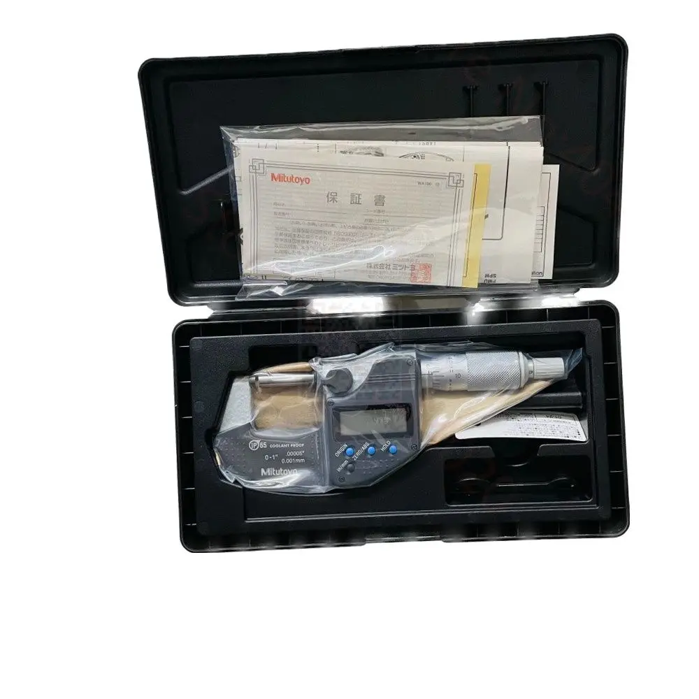 

Japan Digital Micrometer 293-340-30 Waterproof and oil proof IP65 Range 0-25mm Resolution 0.001mm New and Original 1pcs