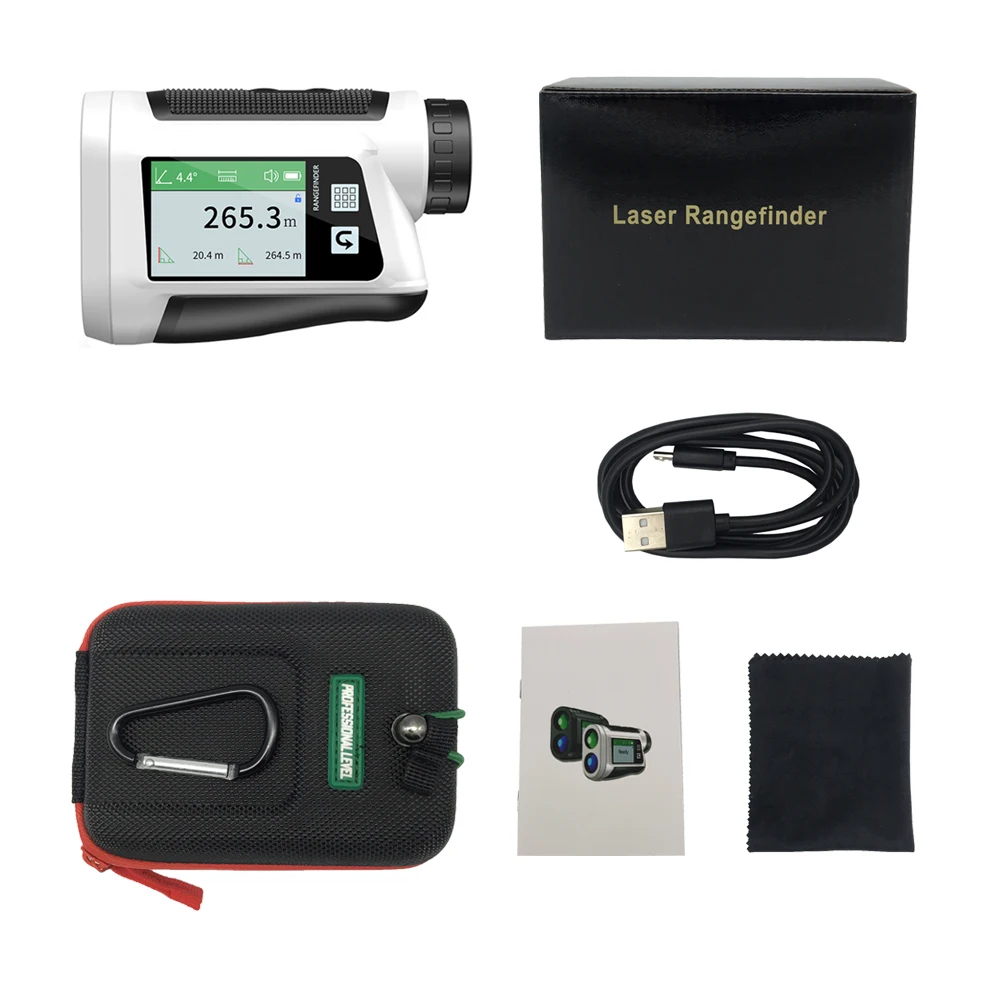 Laser Rangefinder 600M 800M 1500M Monocular Telescope for Golf Hunting Range Finder Distance Meter Tool