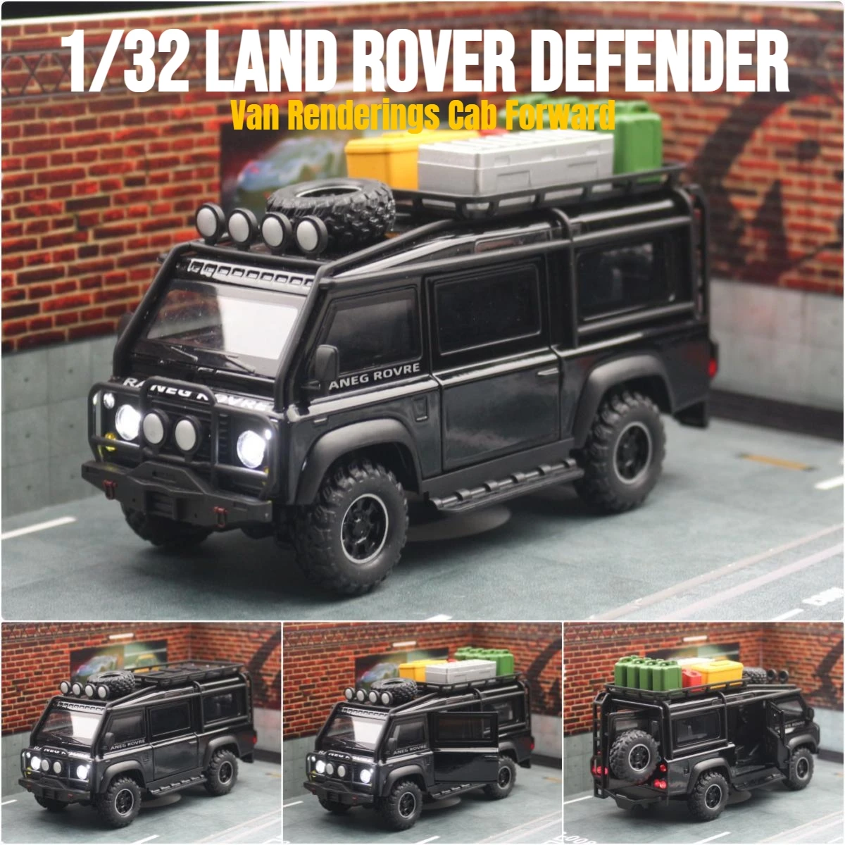 希少 1/32 ランドローバー Defender VAN GR Saf0bfdf72b3a405e905120add6db1