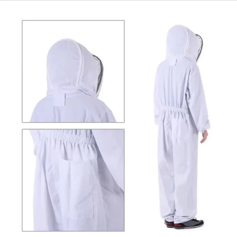 Full Body Beekeeping Clothes Professional Beekeepers Bee Protection Beekeeping Suit Safty Veil Unisex Protective Clothes
