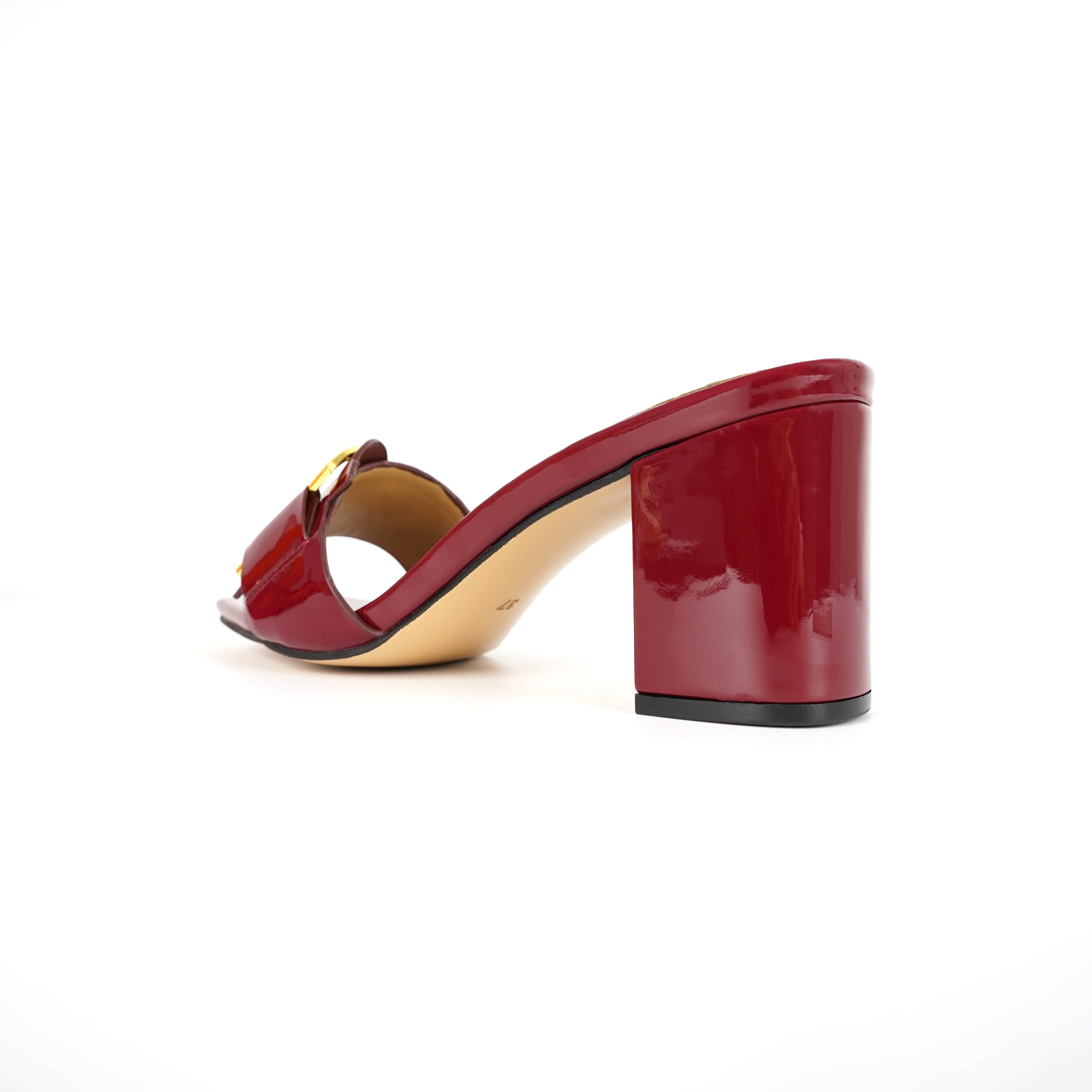 2014 Summer Fashion Women's High Heels Leather Open Toe Thick Heel Fish Mouth Shoes Luxury Party Slippers Plus Size 35-44 2