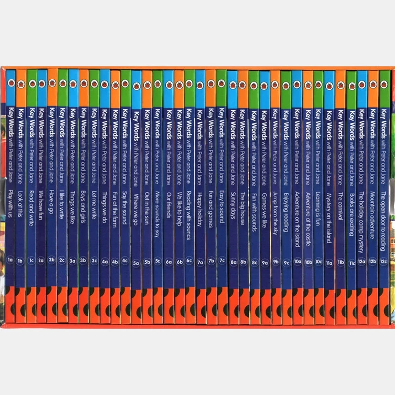 上品】 Key Words with Peter & Jane リーダーズ英語絵本36冊