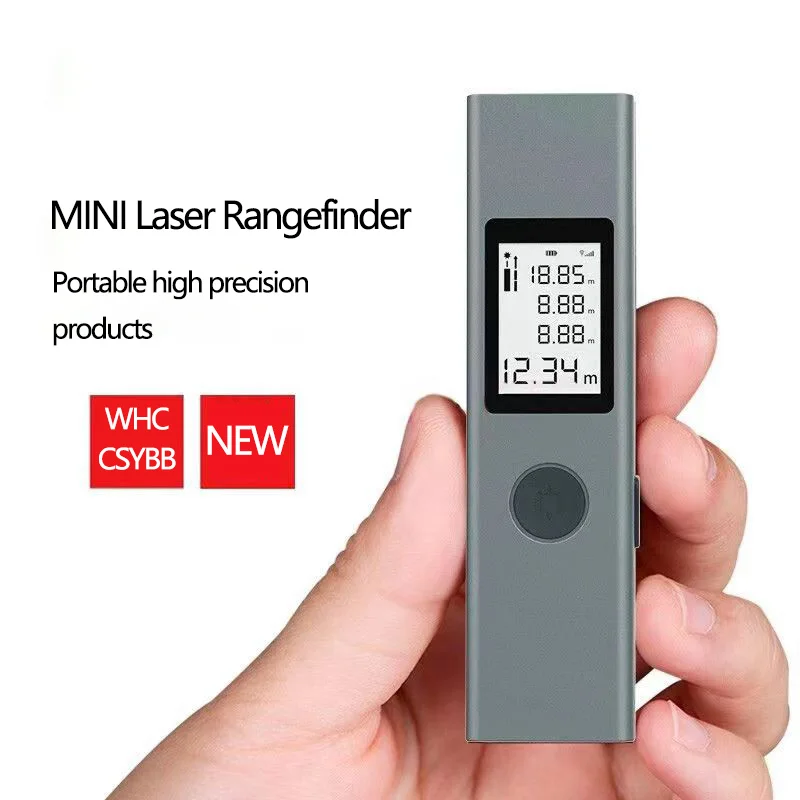 

Original Laser Range finder 25/40m Portable USB Charger High Precision Measurement Laser Range Finder Distance Measure Device