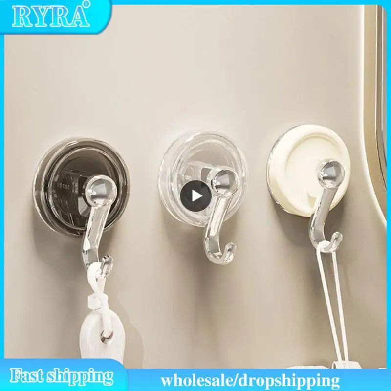 

Has Many Uses Traceless Suction Cup Hook Vacuum Hook Innovative Technology Easy Installation Multifunctional No-punch Holder