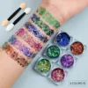 6 Color Cosmetic Chunky Glitter Shimmer Body Face Hair Eye Musical Festival Carnival Dance Party Makeup Glitter Gel 2
