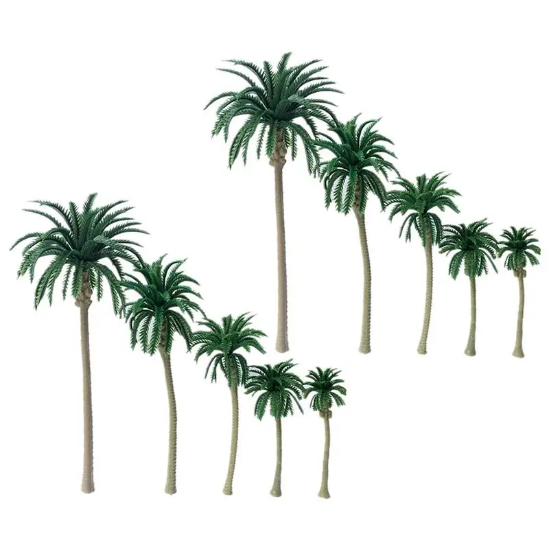1/100 1/150 1/200 Green Scenery Plant Model Cedar Trees Diorama Miniatures Cedar Trees Model for Scenery Plant