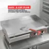Electric Griddle 29 Inch Large Countertop Griddle Non-Stick Flat Top Grill Stainless Steel Teppanyaki Griddle with Adjustable Te 2