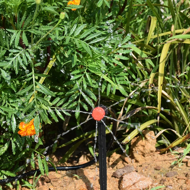 Kesla 50-1000Pcs Kert 1/4 "Tét Rögzített Szárak Tartó 11 Cm 20 Csepegtető Öntözéshez 4/7 Mm-Es Tömlőcső Beillesztő Talaj - Image 6