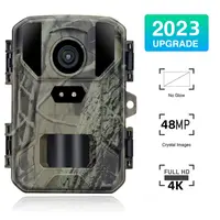 Outdoor Infrared Low Glow Arction Camera 4k 48MP Mini Trail Game Night Vision Waterproof Hunting Camera Wild Photo Trap Cam 1