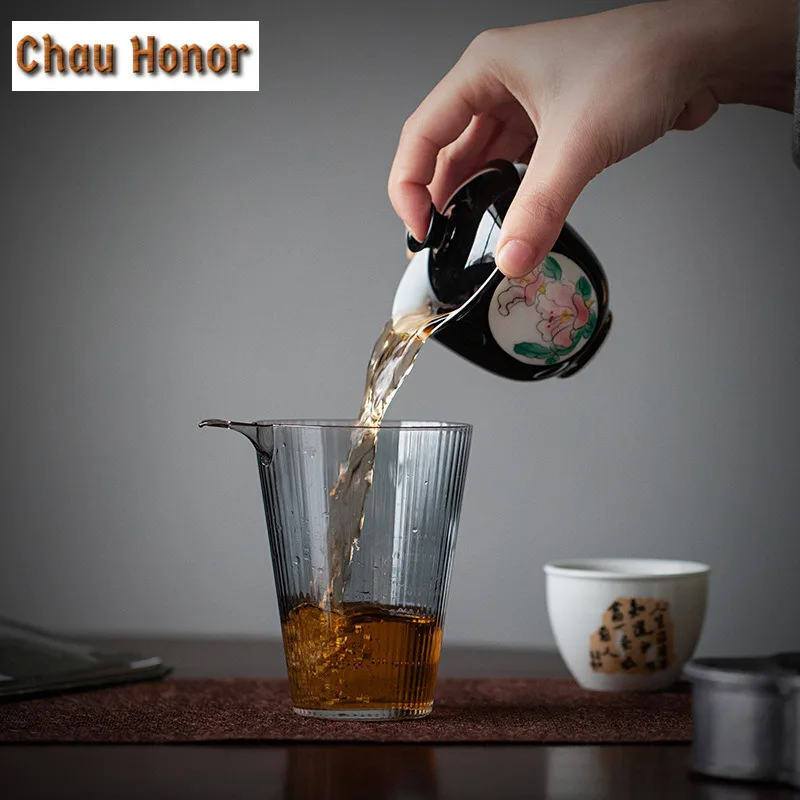 110ml Boutique Pure Hand Painted Azalea Art Ceramic Tea Tureen Tea Maker Not Hot Gaiwan Household Kung Fu Tea Cover Bowl Teaset