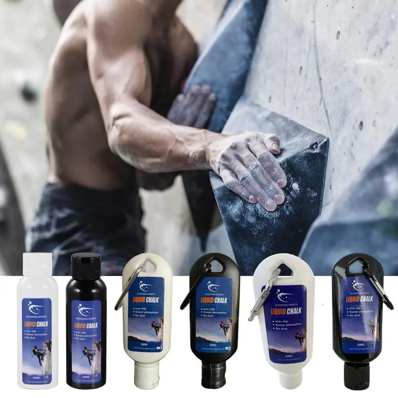 

Fitness Weight Lifting Anti Slip Magnesium Powder Sweatproof Quick-Drying Non-Slip Liquid Chalk For Rock Climbing Gymnastics
