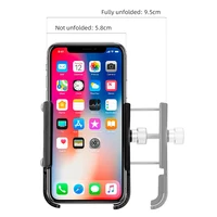 iBudim Bike Phone Holder 360 Rotation Bicycle Phone Holder for 4.7-7.0 inch Devices Motorcycle Handlebar Mobile Phone Stand 4