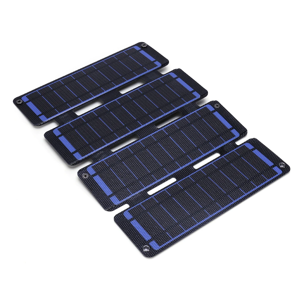 Foldable Solar Panel 40W Emergency Power Bank 2 USB Cell Phone Charger Portable Waterproof Solar Generator for Outdoor Camping
