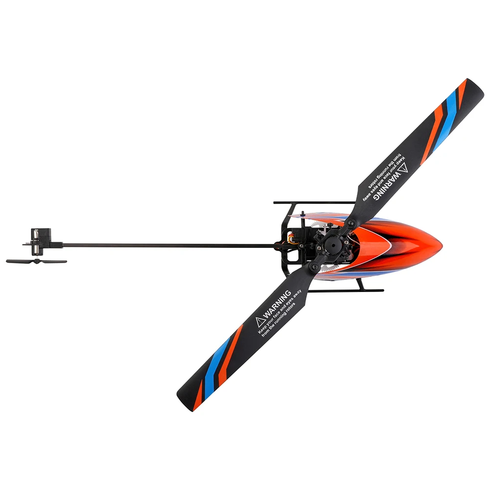 Helicóptero RC WLtoys K127 2.4G 4CH 6 ejes con giroscopio, vuelo estacionario RTF