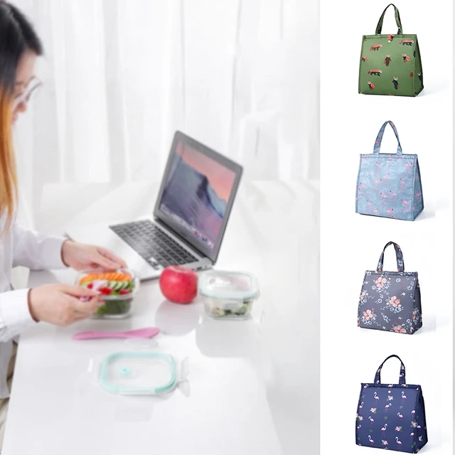 New Fashion Cooler Lunch Box Portable Insulated Canvas Lunch Bag Thermal  Food Picnic Tote Cooler Bag Lunch Bags For Women kids - AliExpress