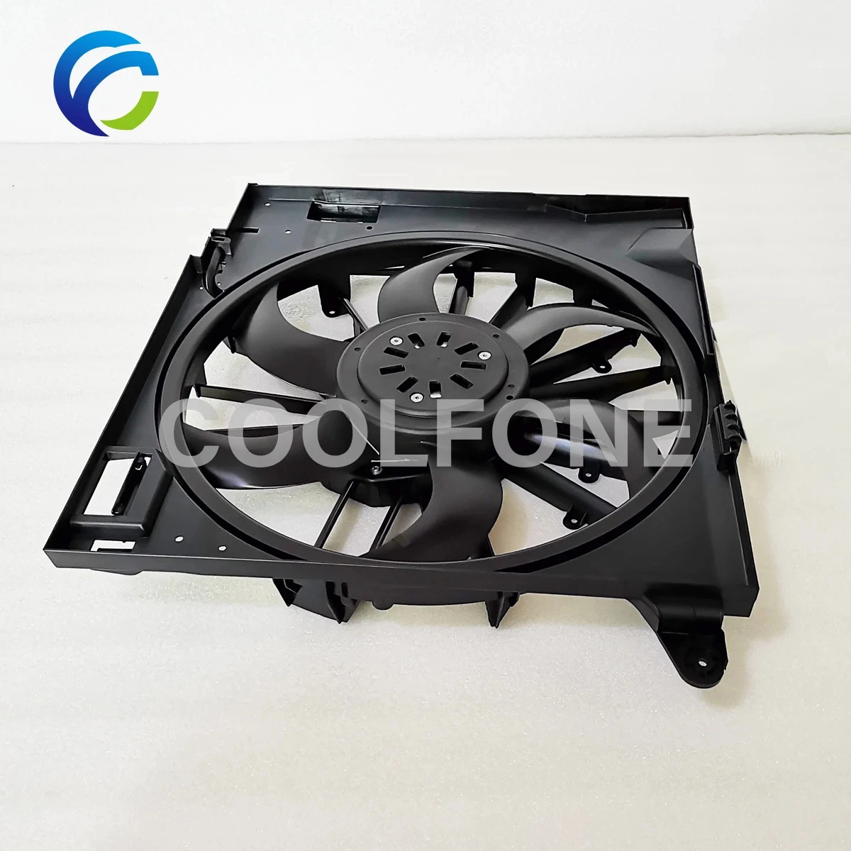 Electric Cooling Radiator Fan With Motor For Jaguar Xf Xj X350 S  