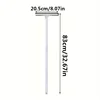 1pc Squeegee Window Cleaner 2 in 1 Retractable Pole Cleaning Window Brush Glass Squeegee Cleaning Tool for Car Shower Glass Door 4