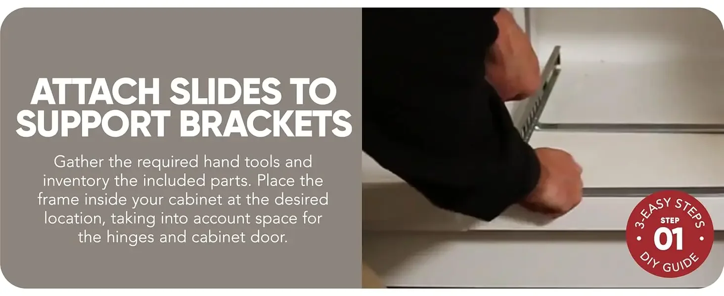 Rev-A-Shelf 5WB2-1522CR-1 15 x 22in 2-Tier Cabinet Pull Out Wire Baskets, Chrome