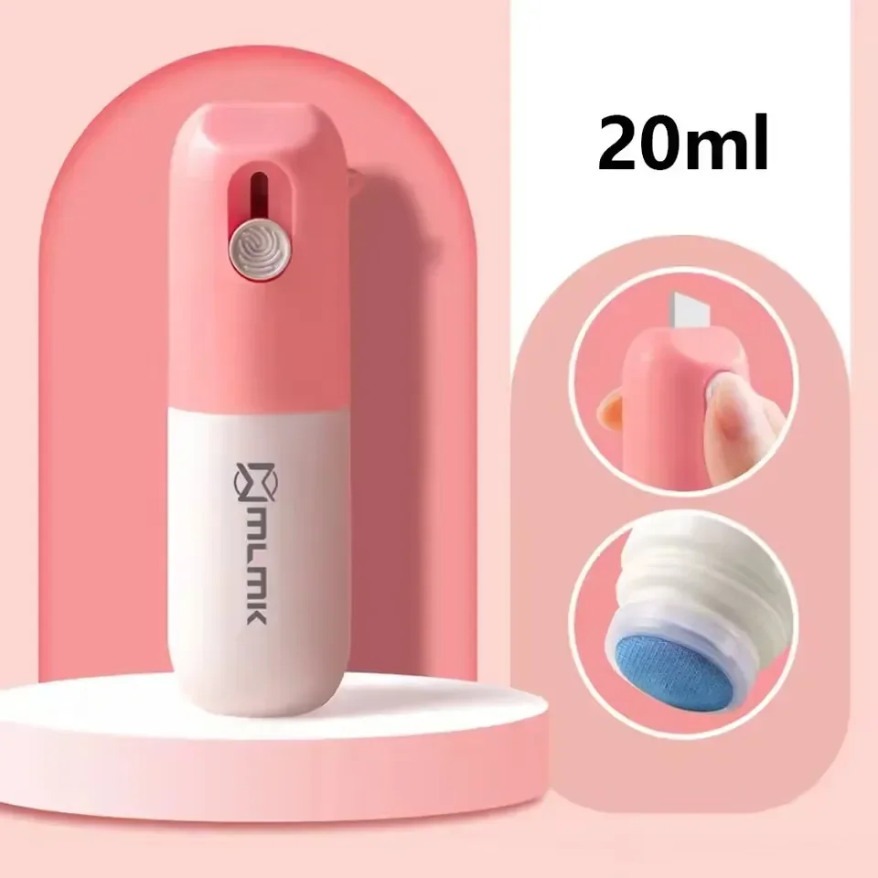 접이식 박스 오프너 열감지지 수정액 및 개봉칼 포함 개인정보 정보 보호 스탬프