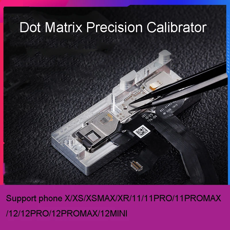 

Qianli Dot Projector Precision Calibrator For iPhone X XS XR XSMax 11 12 Pro Max Face Lattice Positioning Fixture Repair Tools