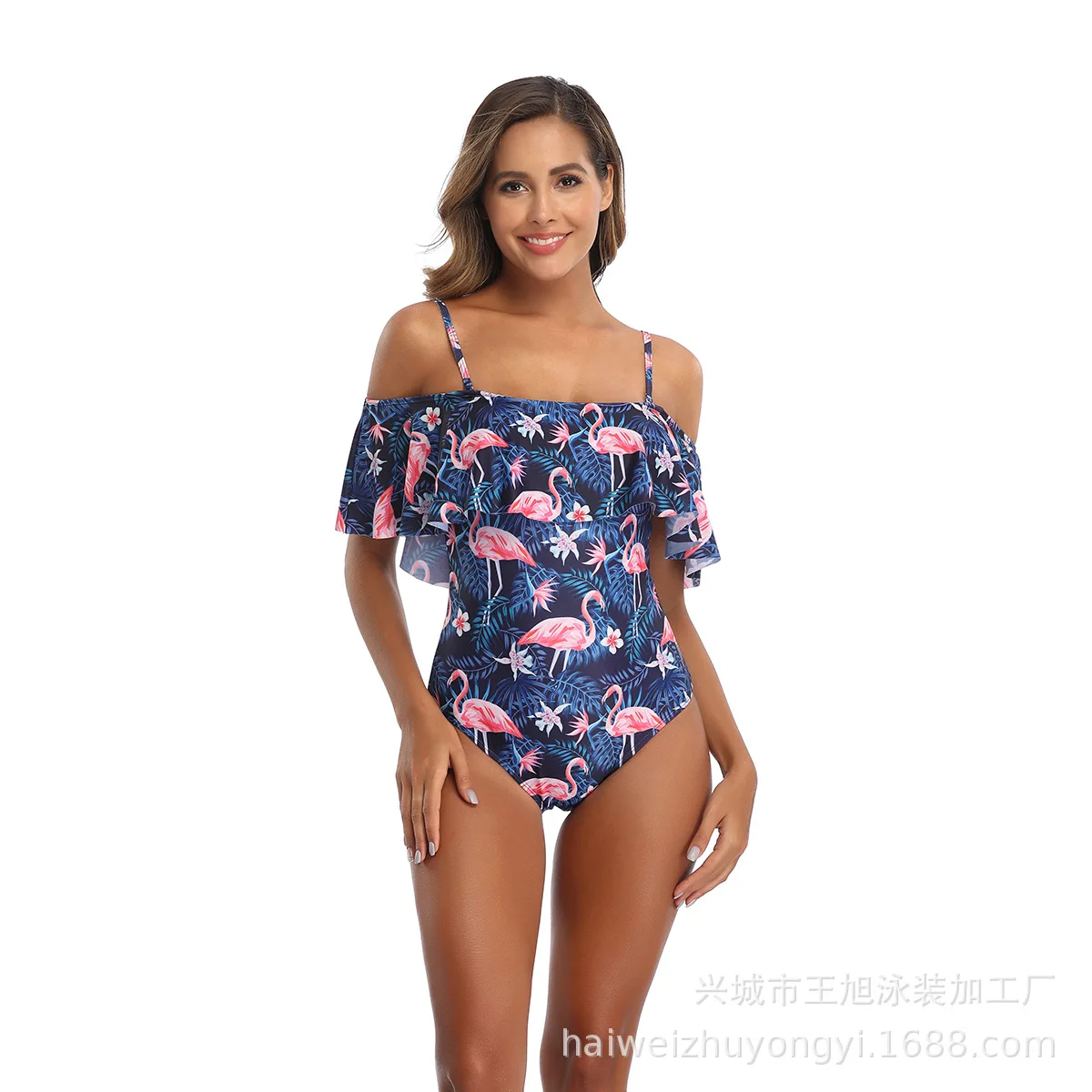 Hawaii Swimsuit Sexy Women Bohemian Beach Wear Padded Lady Bathing Dressing Brazilian Swimming Suit for Female 2024 New