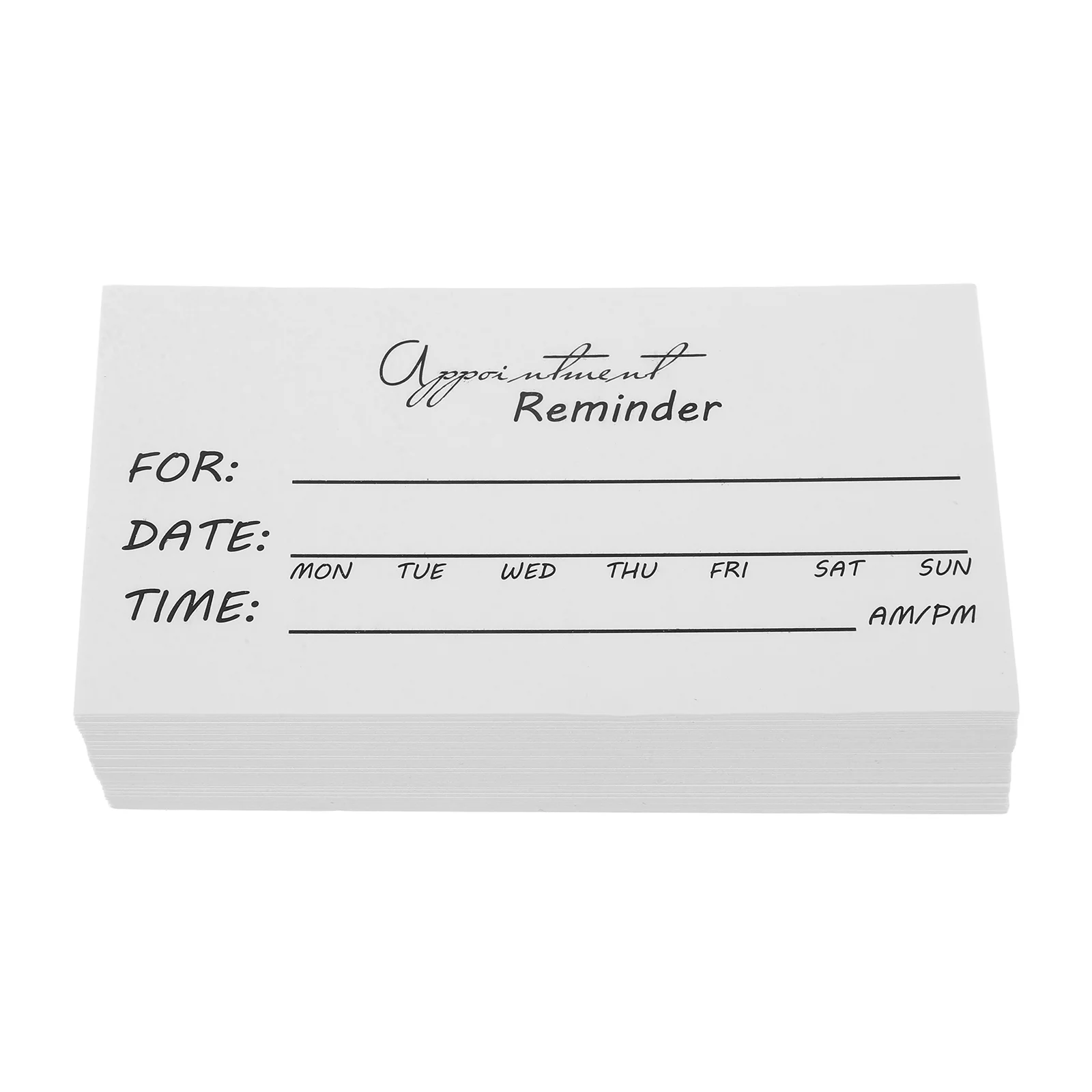 

50 Pcs Clean Appointment Reminder Card Dating Paper Creative Cards Party Inviting
