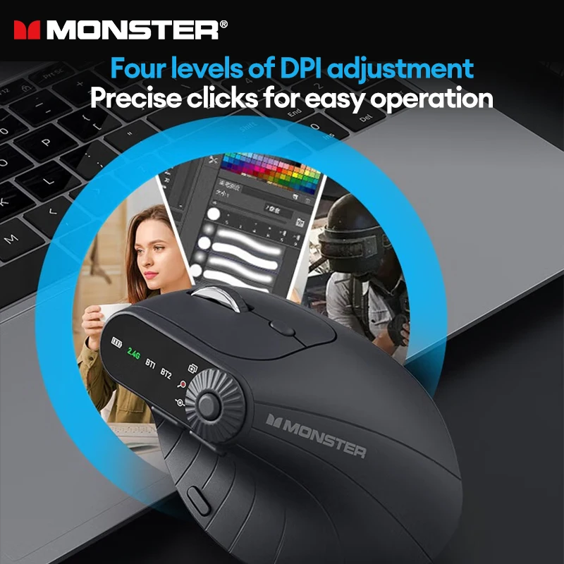 Monster M2 PRO Dual Mode Rechargeable Wireless Bluetooth