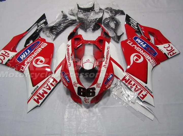 

Комплект обтекателей из АБС-пластика для Ducati Panigale 899 1199 2012 2013 2014 12 13 14, красного и синего цвета, 4 подарка