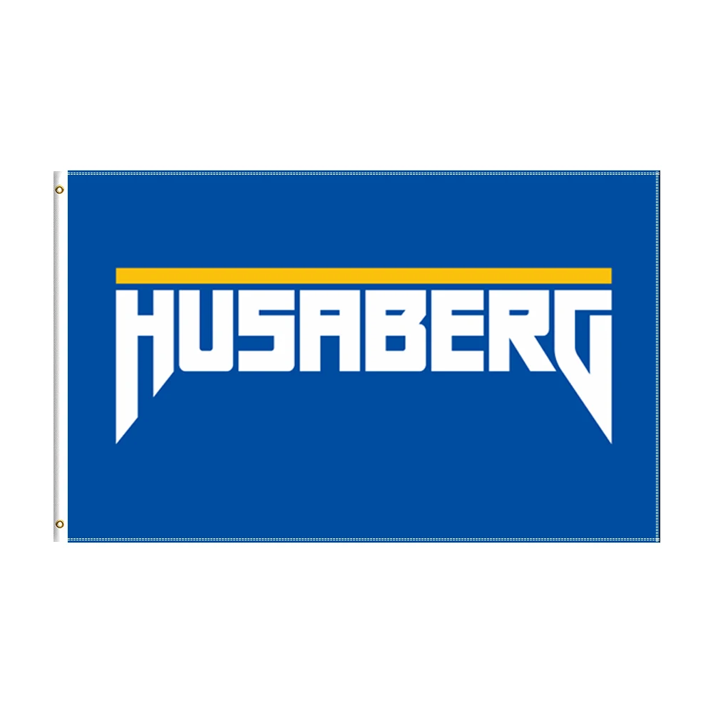 

3x5 Ft Husaberg Flag Polyester Printed Motorcycle Banner For Decor