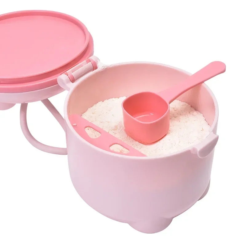 Milk Powder Storage Box Baby Milk Powder Box Infant Feeding Container Newborn Food Storage Box Powder Dispenser Kid Meal Toddler Snack Portable Grade Pp milk powder storage box