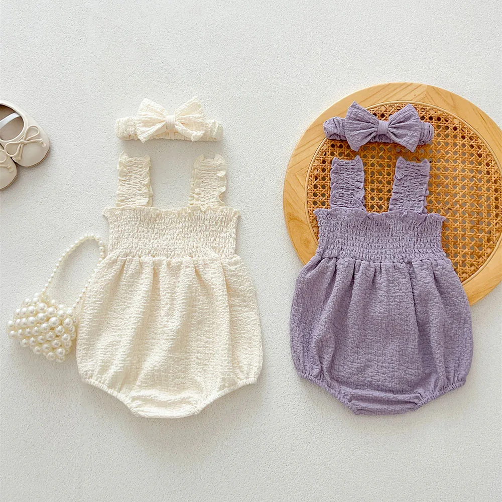 Cotton Baby Girls Summer Camisole Bodysuit