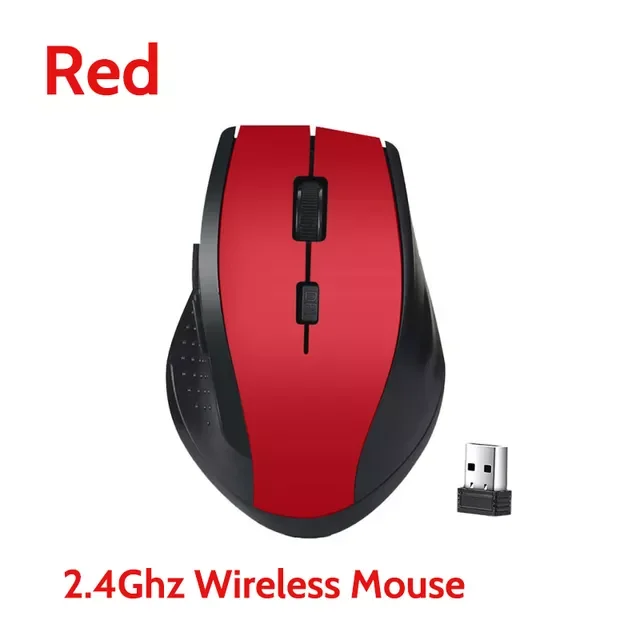 2.4Ghz Wireless Mouse Gamer for Computer PC Gaming Mouse With USB Receiver