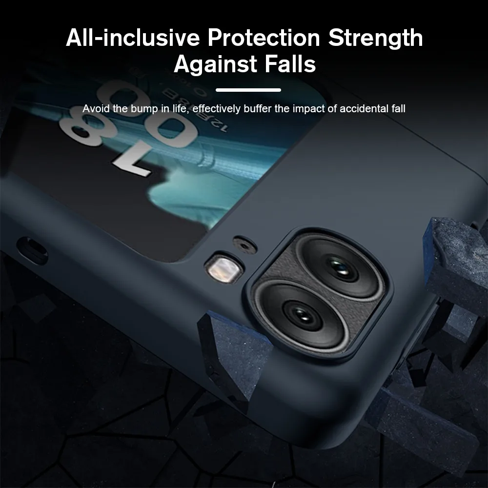 Candy Color Hard Slim Foldable Protective Case - Skin Feel Finish