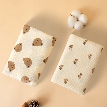 Gauze Baby Swaddle Blanket 1