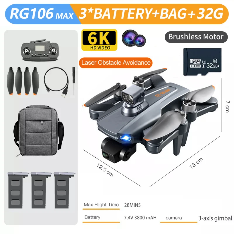 MAX 6K Black 3B 32G