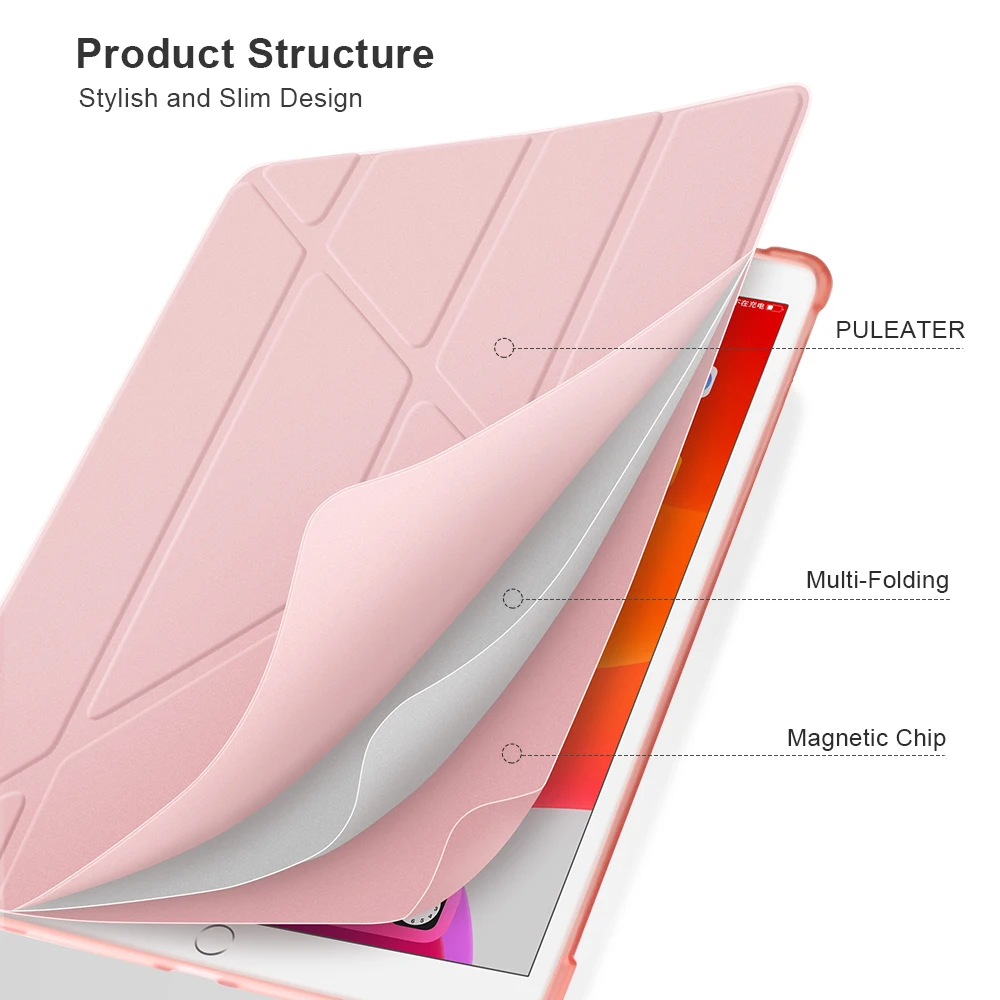 Capa Inteligente com Suporte para Lápis Ipad Pro Ipad Pro 11 12 Ipad Air 10.2 10ª Geração 2023 - Imagem 6