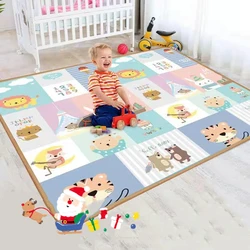 XPE Play Mat for Children's Environmentally Friendly Thick Water Proof Whole Baby Crawling Safety Mat Kid Rug Educational Toys