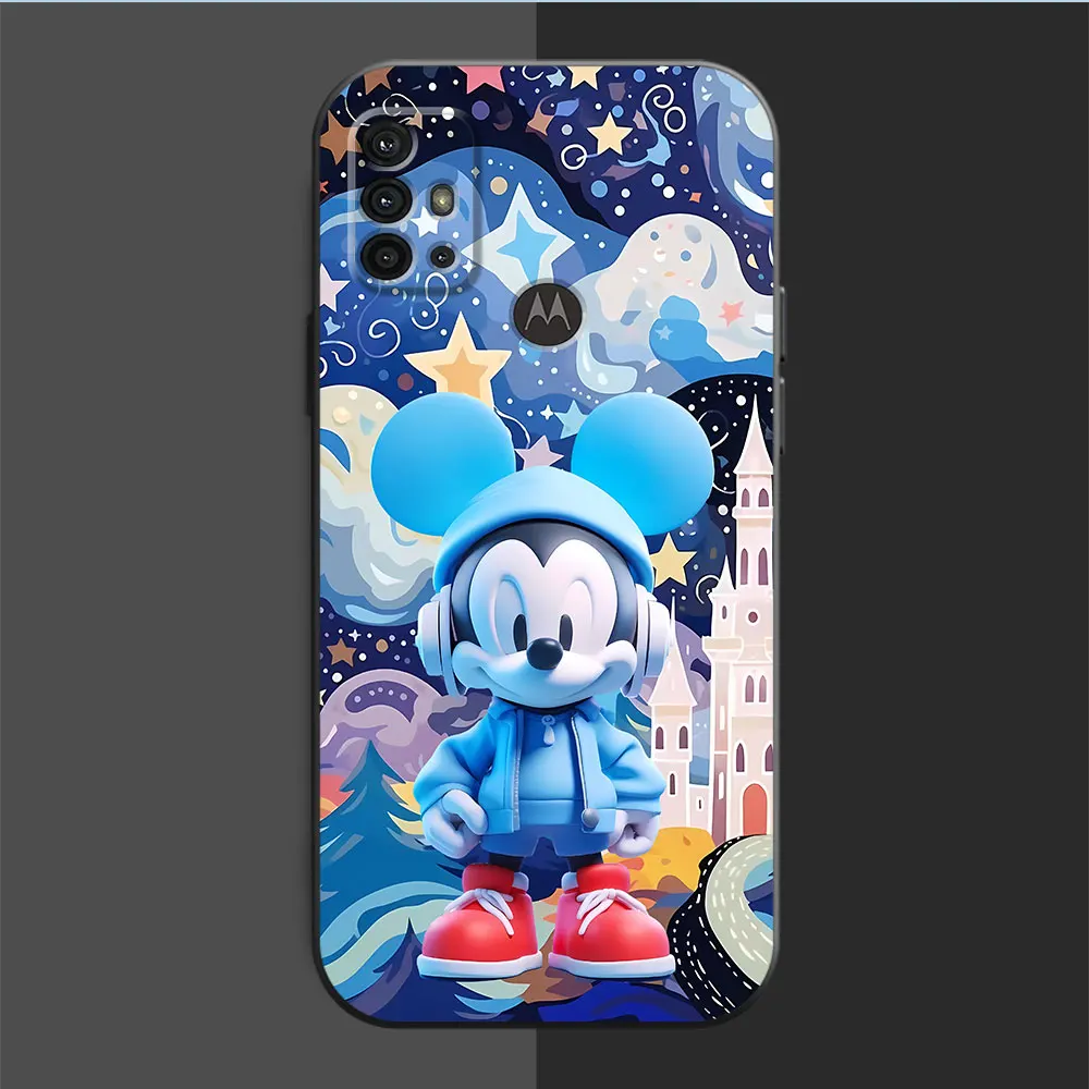 Custodia Per Motorola Moto Edge 30 40 Pro G Stylus 2022 Edge 20 Lite Edge 20 Pro Edge 30 Fusion Edge 30 Neo Cover Starry Mickey