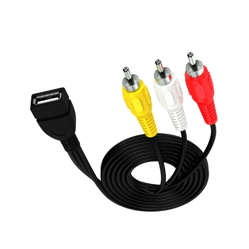 USB A  3RCA   ȯ   ̺ ķڴ  ڽ й  3RCA ̺ USB