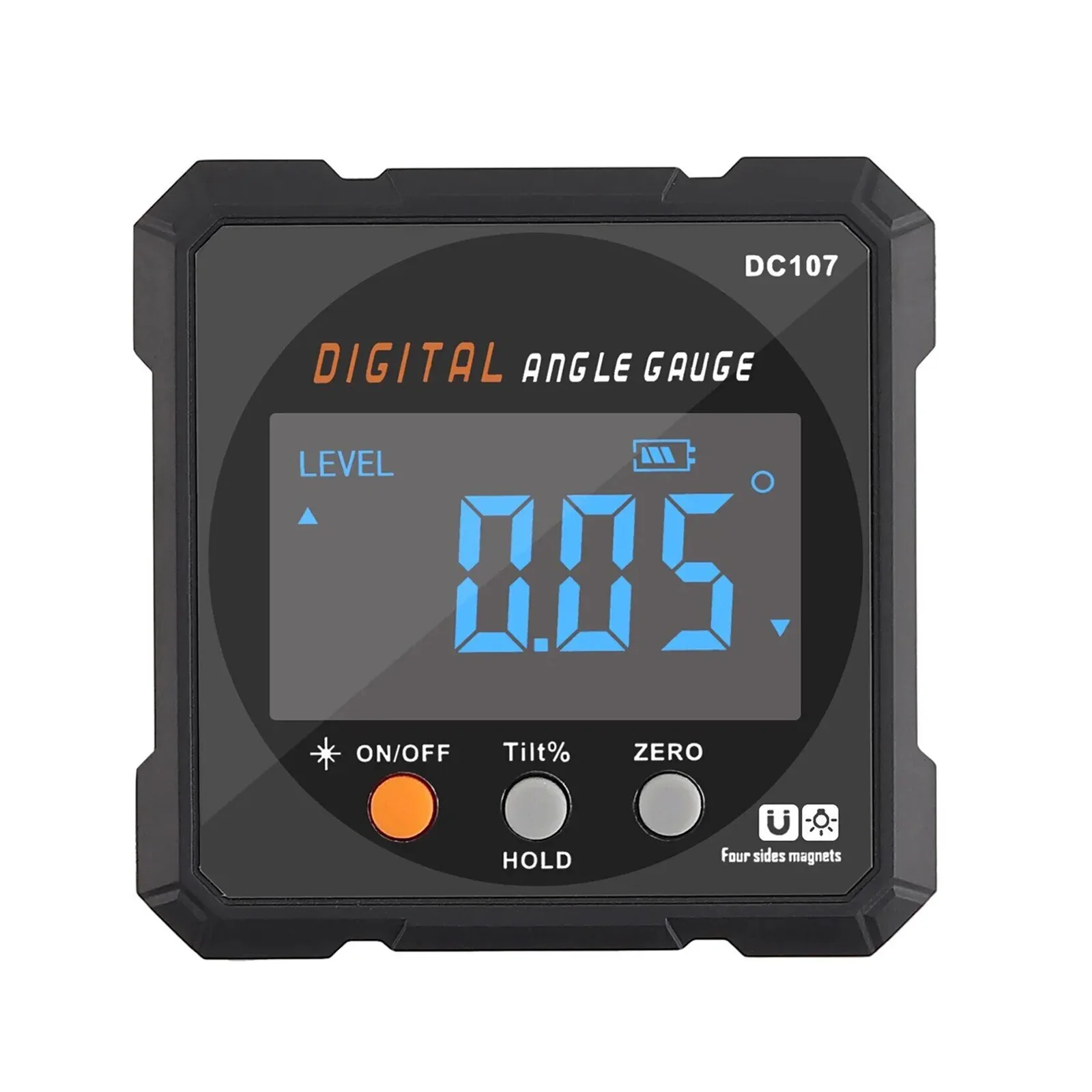

Digital Angle Finder Multifunctional Handheld Precise Laser Level Gauge Density Gauge Magnetometer USB LCD Display