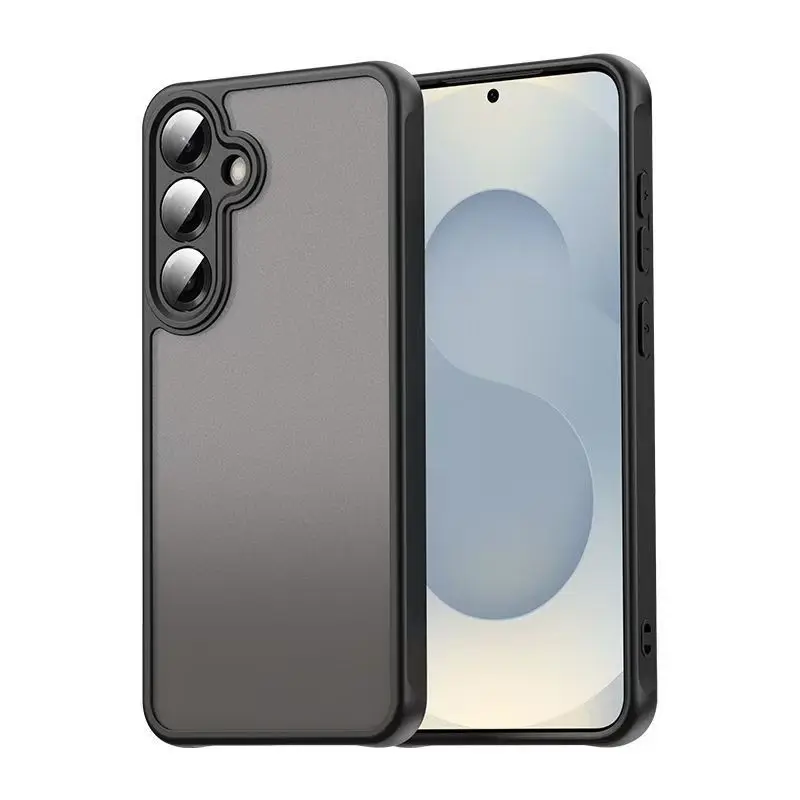 Luxury Armor Matte Translucent Shockproof Phone Case Cover