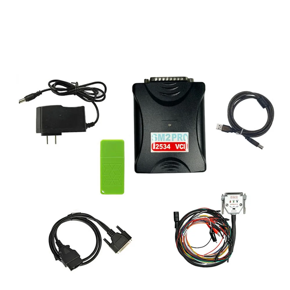 【Version 1.20】Pcmflash SM 2 Pro++J2534 SM2 Pro for Toyota VCI Scanmatik 2 Pro ECU Programmer Tool Bench For Suppors 69 Modules