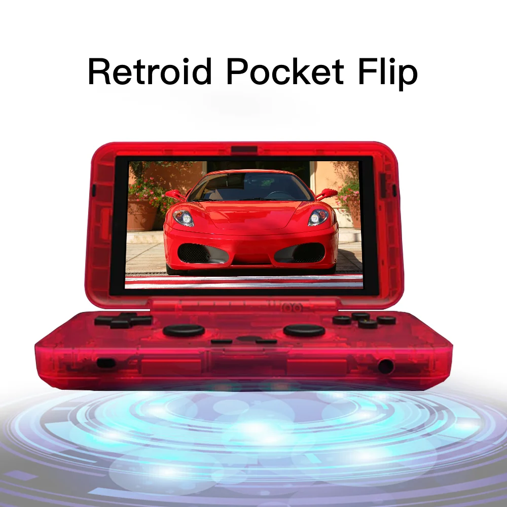 

Retroid Pocket Flip 4.7Inch Android Game Console T618 4G+128G 5000mAh Battery Retro Handheld Video Game Player Portable Console