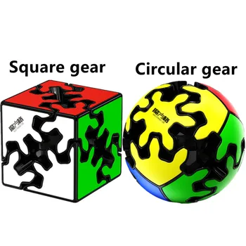 QIYI 2X2 Shift Gear Square Magic Cube Speed Stickerless Professional Fidget Toys QiYi 2X2x2 Shift Gear Ball Puzzle Cubo Magico 1