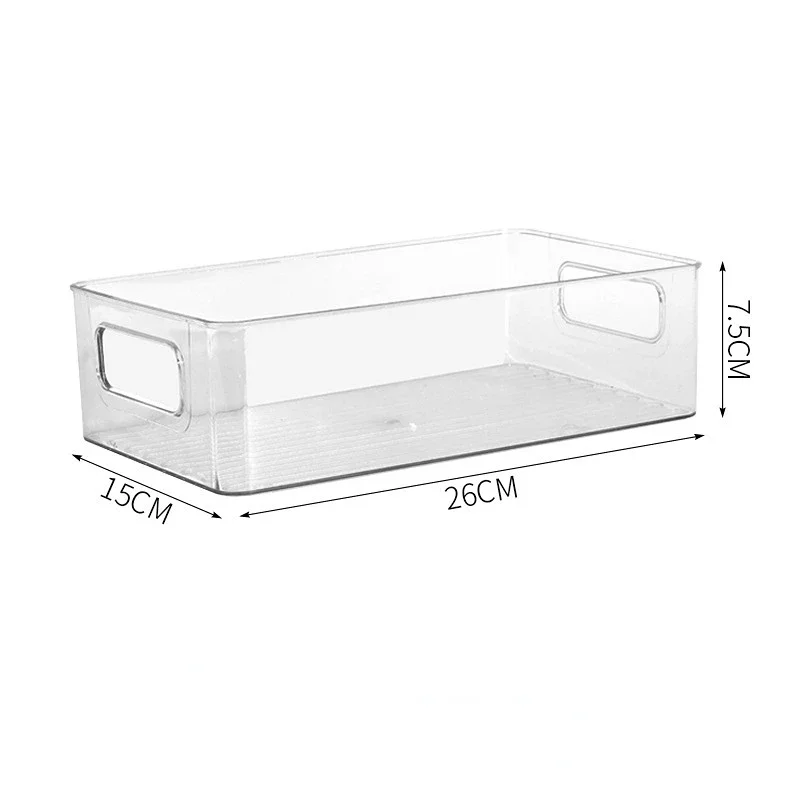 Table Top Transparent Storage Box Book Box Cosmetic Jewelry Finishing Lovely Student Storage Basket Acrylic Organizer