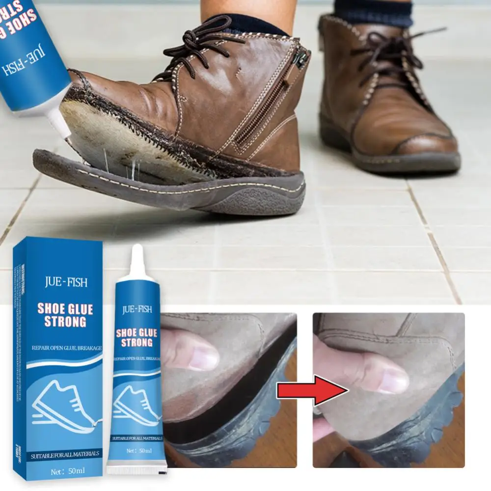 Colle Adhésive pour le Bain, pour Chaussures Portées, Réparation, Baskets, Semelle de Bottes