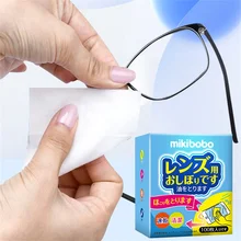 100pcs New Individual Packing Antifogging Glasses Wipe Wet Tissue Anti Fog Cleaner Wipes Phone Screen Cleaning Artifact