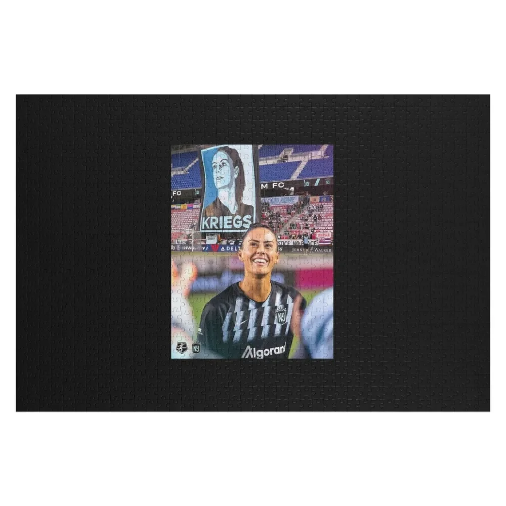 ali krieger poster smile Jigsaw Puzzle Personalized Gift Woodens For Adults Wood Photo Personalized Puzzle